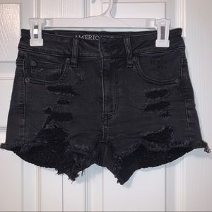 ✨2/$20✨ AE HIGH WAISTED BLACK JEAN SHORT